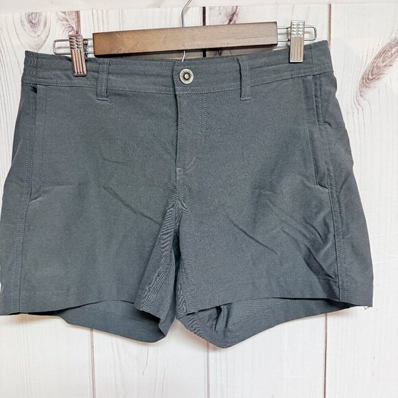 Kuhl Pants - KÜHL Women’s Trekr Shorts Size 6 Charcoal Gray Hiking EUC